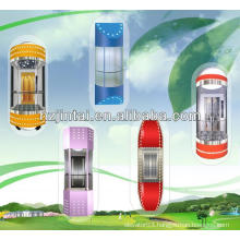 hIgh quality capsule type panoramic elevator lift for sightseeing